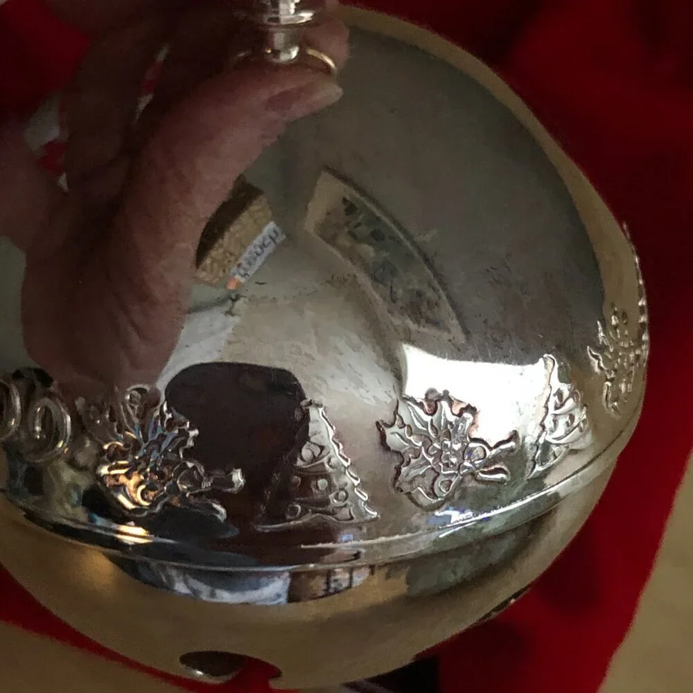 Vintage 1999 Wallace Silversmiths Silver Sleigh Bell 29th Limited Edition Annual